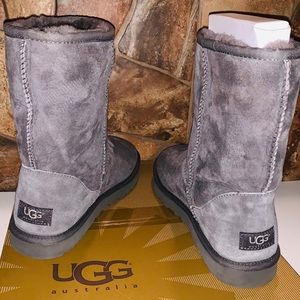 UGGS ORIGINAL SHORT BOOT-GREY